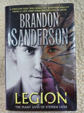 Brandon Sanderson Legion The Many Lives of Stephen Leeds Hardcover 1st Tor Book